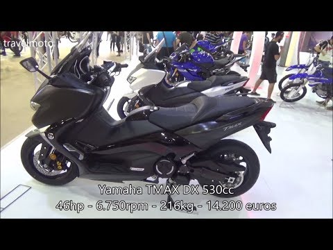 The New Yamaha TMAX 530cc MEGA Scooters 2017