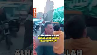 Egyptian Man&#39;s Oranges Have Reached Gaza!