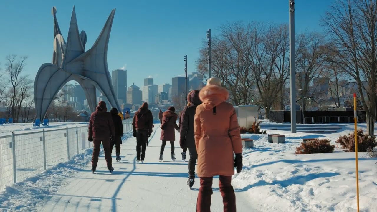L'offre hivernale du parc Jean-Drapeau | Patin à glace