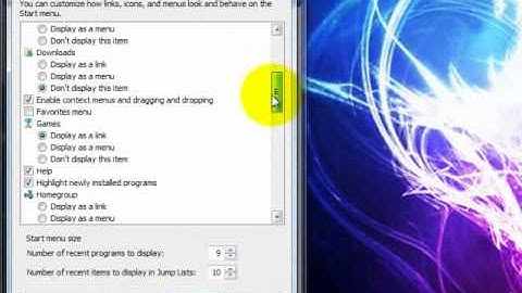 How To Enable The Run Command In Windows 7.wmv