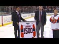 Al Arbour's 1500th Game