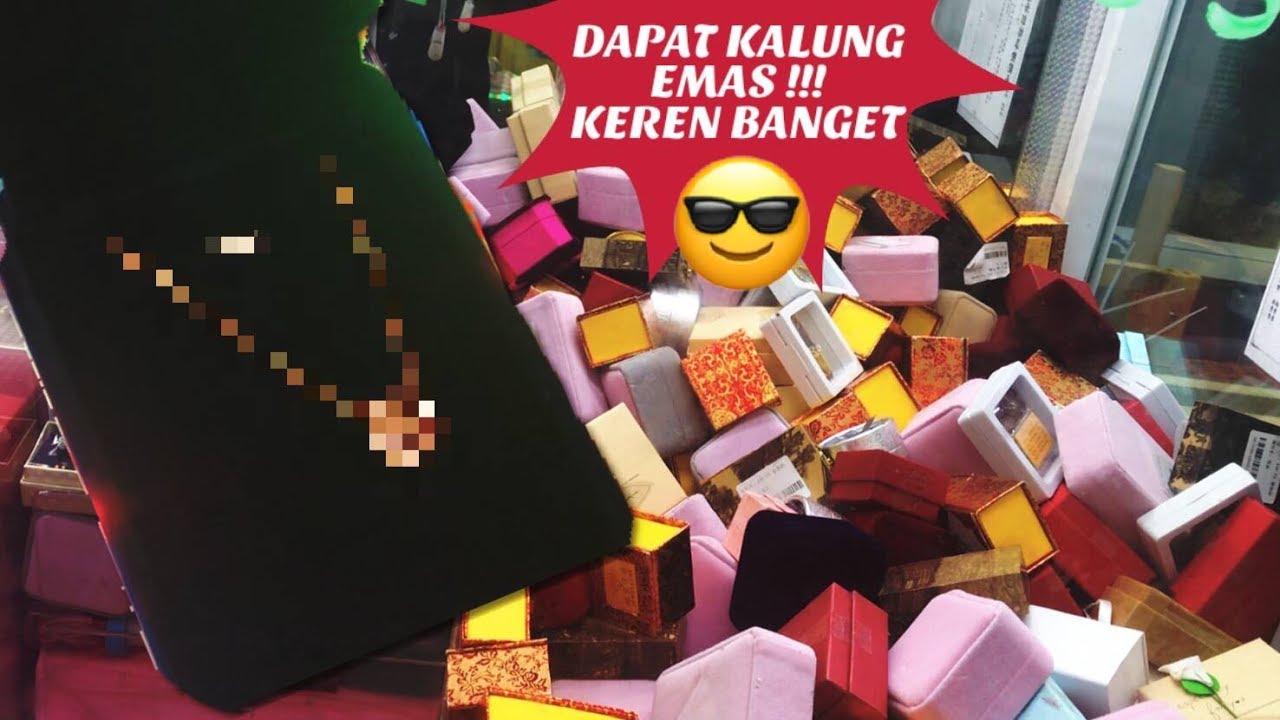 DAPAT KALUNG EMAS | CLAW MACHINE | 夾娃娃