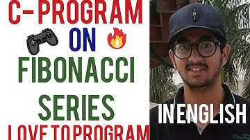 Fibonacci series in C- Programming in English