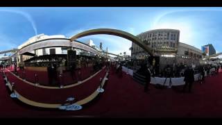 360 VIDEO: 2016 Oscars red carpet