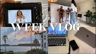 Miami Home Vlog; photoshoots, brand, hanging out, food, etc.