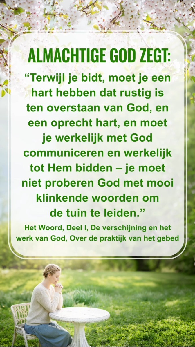 Woorden rechtstreeks van God