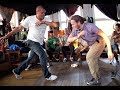 Capoeira ginga tutorial with UR Capoeira &amp; Master Fantasma