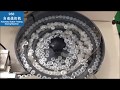 Industrial Electronic button attaching machine- teaching video