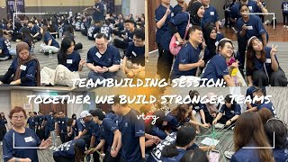 TEAMBUILDING SESSION: TOGETHER WE BUILD STRONGER TEAMS