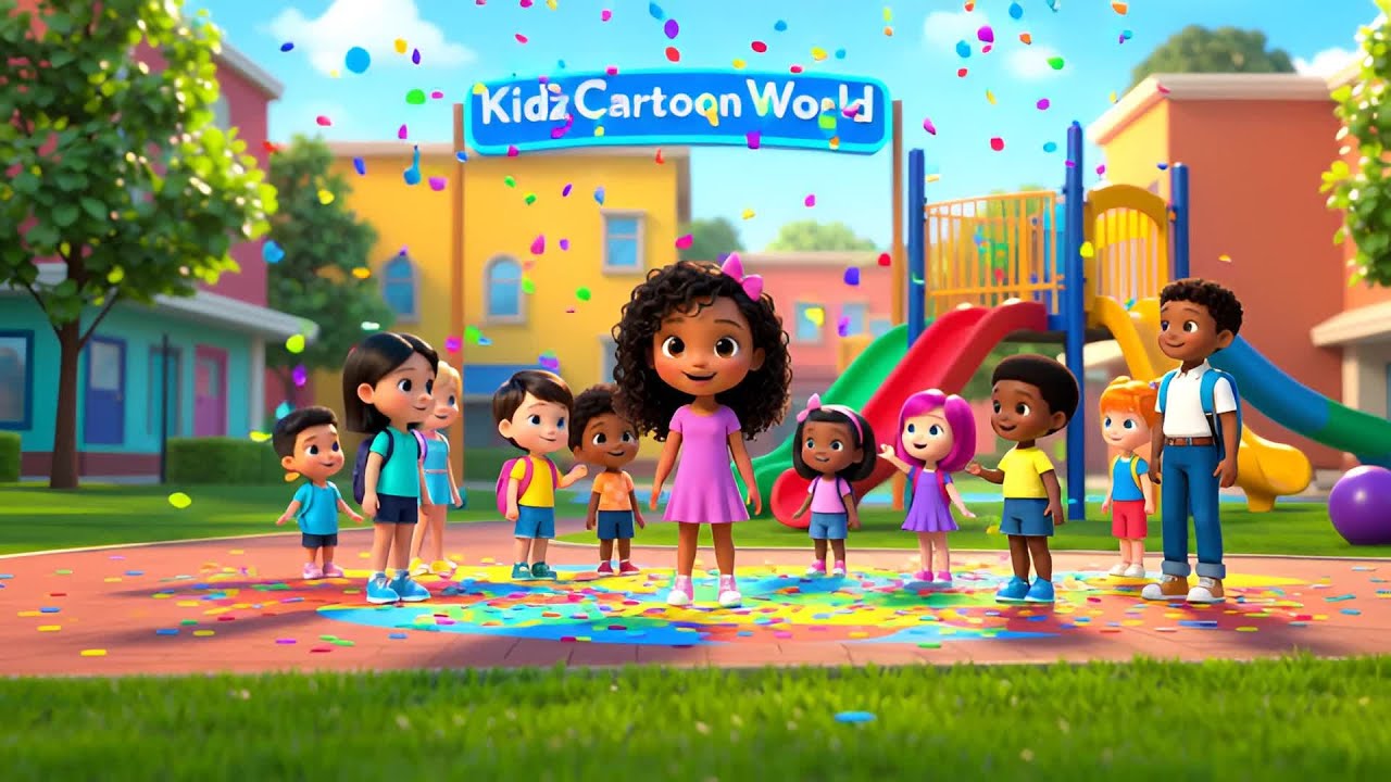 Wiggle, Giggle, Hop|Kids Cartoon Fun Song| Fun Hop Wiggle Clap Children's Song|