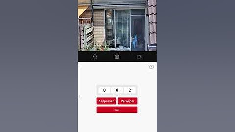 PTZ Bewegen Hik Connect