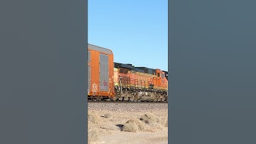 BNSF4269 EB V-SDGCLO MP 725 NEWBERRY RD NEEDLES SUB 1-11-2024 #bnsf #railway #railroad
