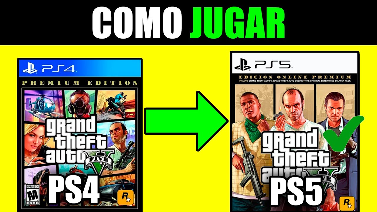 🕹️ Cómo Jugar GTA V de PS5 con Amigos de PS4 [Crossplay Fácil] - YouTube