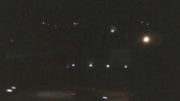 Syma X8C 2MP camera night test #2 with crash at the end