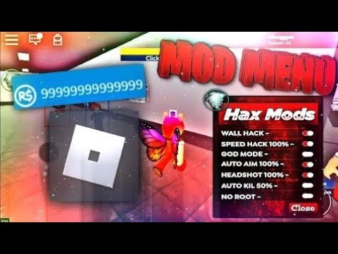 Roblox Mod Menu v2.604.491 - Gameplay - Free Robux and Antiban in 2023 