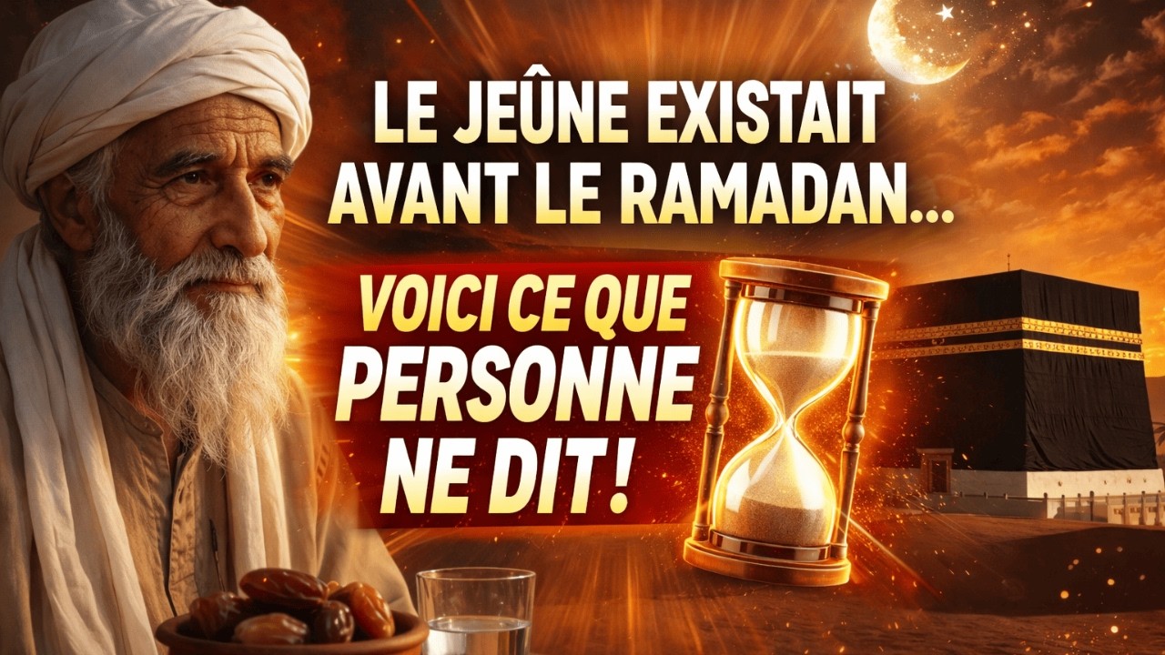 Le Jeûne Existait Avant le Ramadan… Voici Ce Que Personne Ne Dit 🕰️🌙