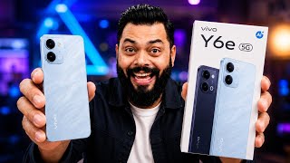 Vivo Y6e 5G Unboxing And Quick Review | Camera, Gaming, Battery & First Look