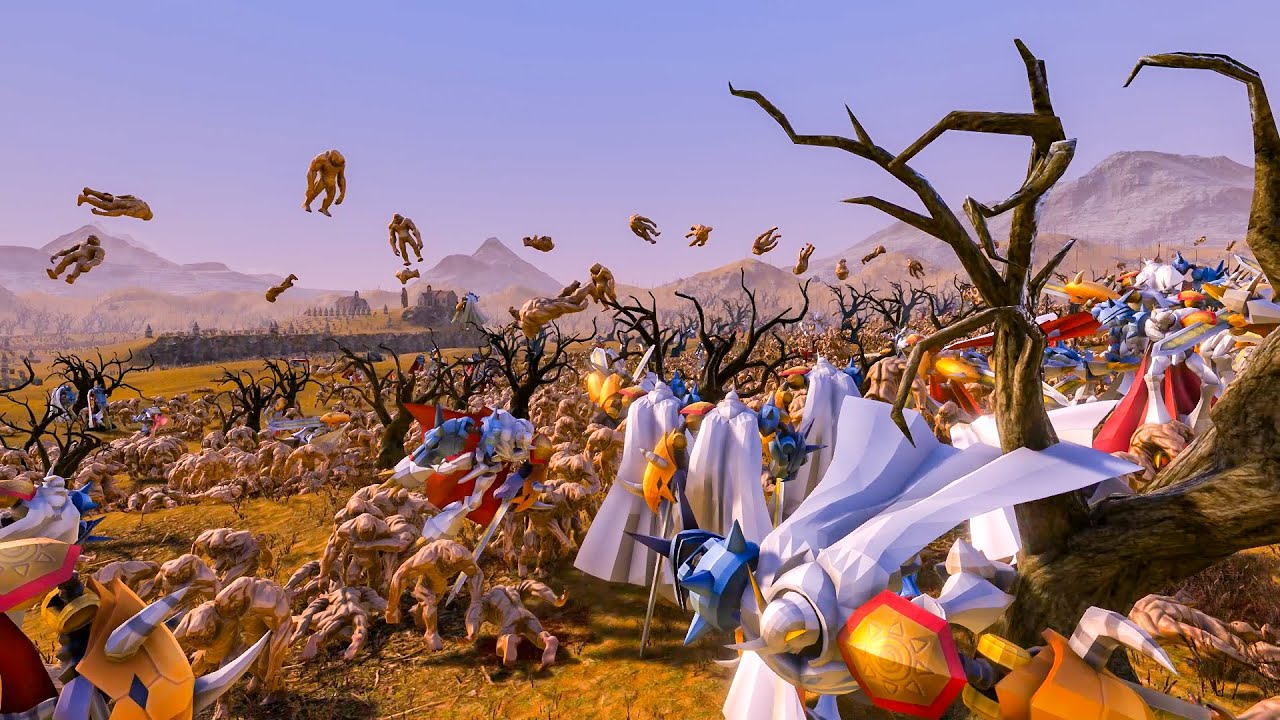 19K Monsters Vs 500 Omnimons - Ultimate Epic Battle Simulator 2 UEBS 2