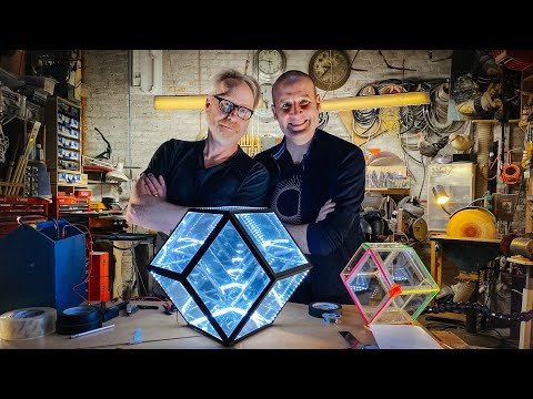 Adam Savage's One Day Builds: Rhombic Dodecahedron with Matt Parker!