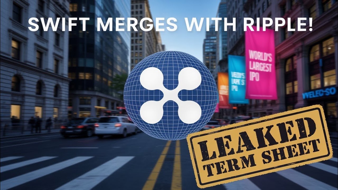 SWIFT SURRENDERS! MERGES WITH RIPPLE FOR IPO (LEAKED TERM SHEET)