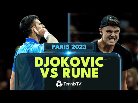 Novak Djokovic vs Holger Rune THRILLER! 💪 | Paris 2023 Highlights