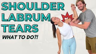 Tips \& Exercises for Torn Shoulder Labrum
