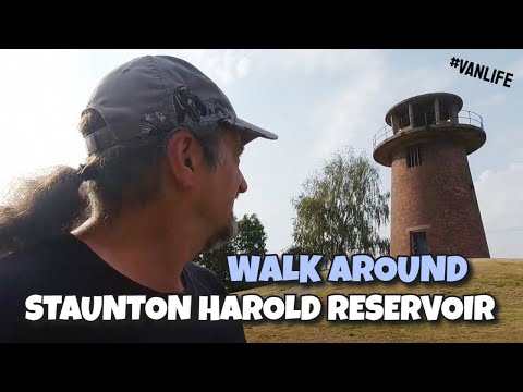 Walk Around Staunton Harold Reservoir | WHAT IS that Tower? #vanlife