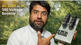 Step Up 220V AC to 580V DC DIY Booster  Solar Inverter & VFD Explained