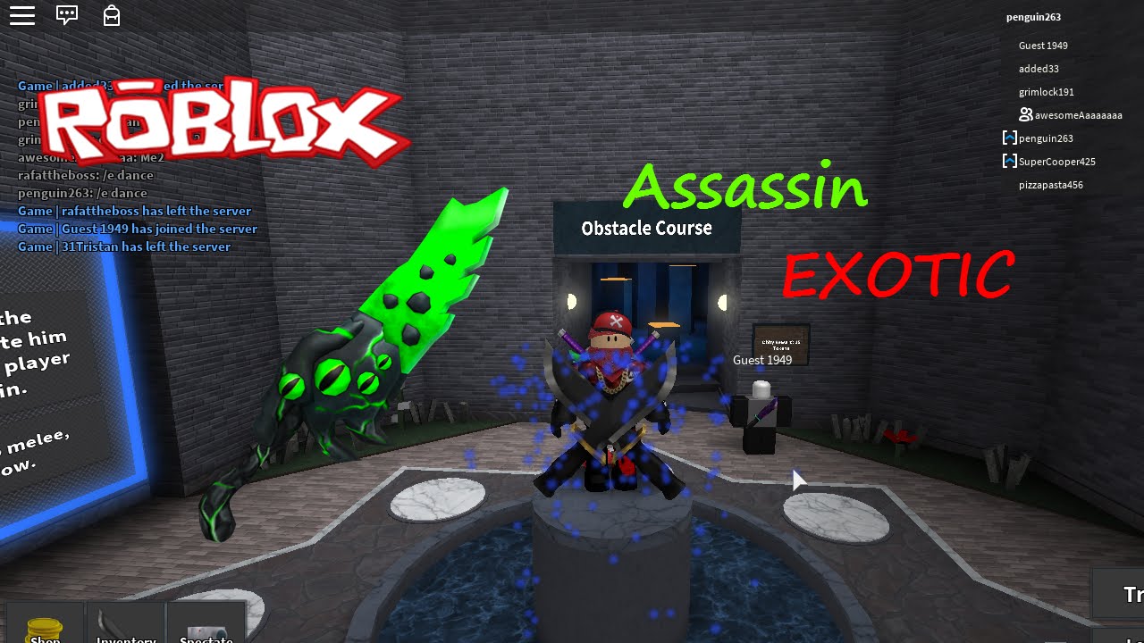 The Overseer Assassin 3 Roblox Youtube - roblox overseer characters pictures