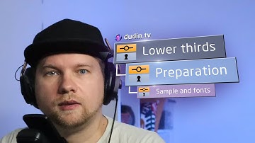 Lower thirds in Vizrt #2 — Preparation