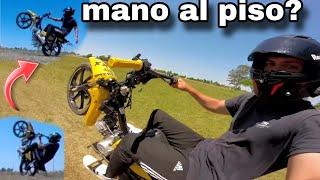 intento hacer MANO AL PISO en el 110 😈🔥