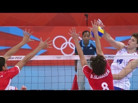 Men's Volleyball Preliminary Round - SRB v TUN | London 2012 Olympics