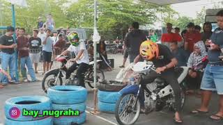 Laga Drag Bike Jupiter Mkrt Vs Vega