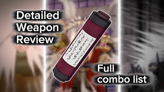 Detailed Weapon Review Jiraiya's Scroll S | Naruto to Boruto: Shinobi Striker