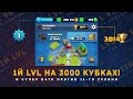 МИРОВОЙ РЕКОРД!!! 1 LVL НА 3000 КУБКАХ. 11 LVL VS 1 LVL. 10 АРЕНА | CLASH ROYALE