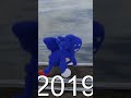 Evolution of sanic sonic 20122020