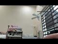 Ceiling fan fail (slow motion) 