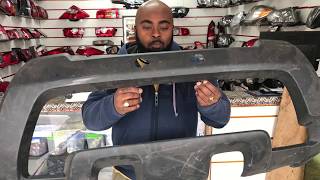 Aplique do parachoque do renault Duster