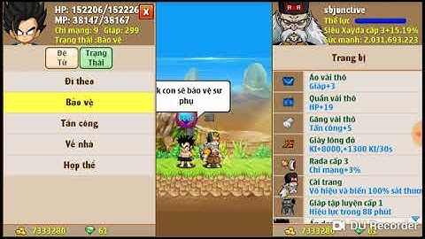 Ngọc Rồng Online - Mở skill 3 cho đệ tử súc vật.