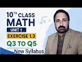 Unit 1 |Exercise 1.3 |Question 3 to 5 |Class 10th Math | New Syllabus 2026 |Step by Step Explanation