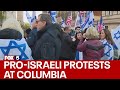 Proisraeli protests at columbia university