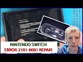 Nintendo Switch Not Charging - Error 2101 0001 And Damaged USB C Port Diagnosis And Repair