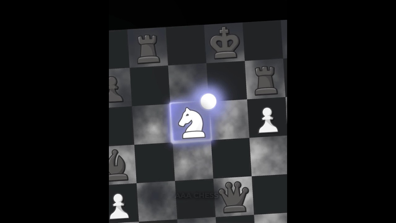 KNIGHTMARE ♞🌸 #chess #chessedit I AAA CHESS I IB:@ChessFXs