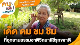 เด็ด ดม ชม ชิม ที่อุทยานธรรมชาติวิทยาสิรีรุกขชาติ | Healthy Living วิถีสุขภาพดี | คนสู้โรค