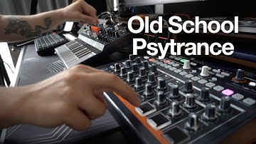 6k subs jam - Old School Psytrance Arturia Drumbrute Impact MicroFreak Roland SH-01A Ableton Live 11