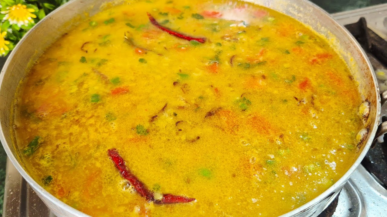 Moong Masoor Ki Daal 😋 | Moong Masoor Dal Tadka | Dal Fry | Masoor Ki Dal | Dhaba style Dal |