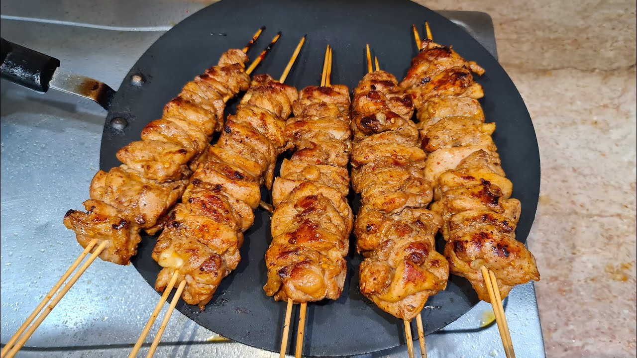 Turkish Chicken Kebab Recipe Without Grill &amp; Oven | Kabab | Kebabs ...