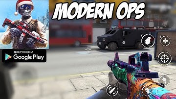ОНЛАЙН ШУТЕР ОТ 1 ЛИЦА С КРУТОЙ ГРАФИКОЙ СТРЕЛЯЛКИ НА АНДРОИД ОБЗОР MODERN OPS ANDROID