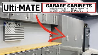 UltiMATE Garage Cabinet '2  Door Tall Cabinet' Assembly and Install Part 1