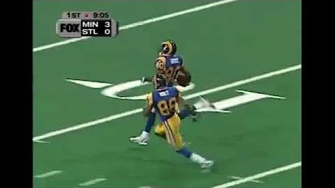Isaac Bruce's 77-Yard Touchdown (Vikings vs Rams 1...